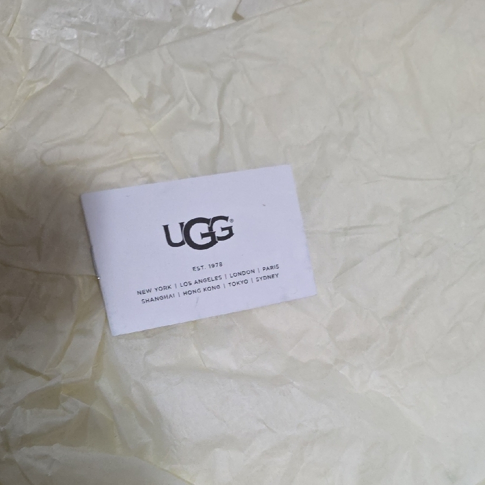 UGG Black Lace-Up Winter Boots - Picture 7 of 8